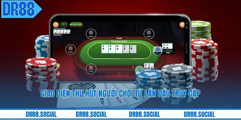 Giao diện thu hút người chơi từ lần đầu truy cập