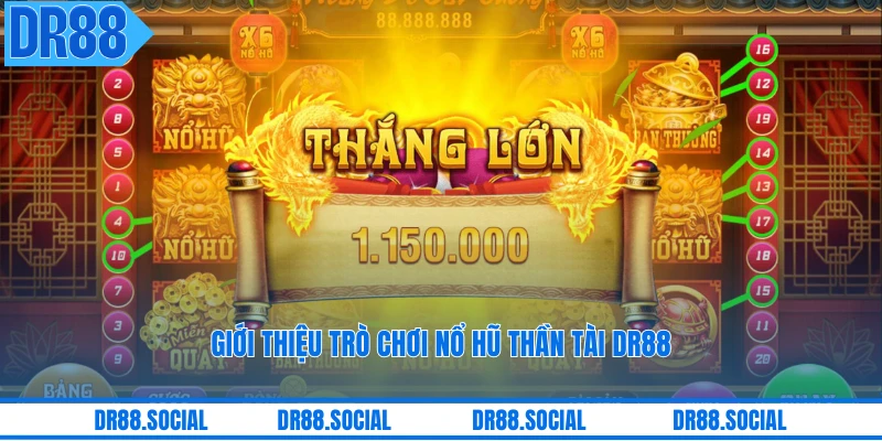Giới thiệu trò chơi Nổ Hũ Thần Tài DR88