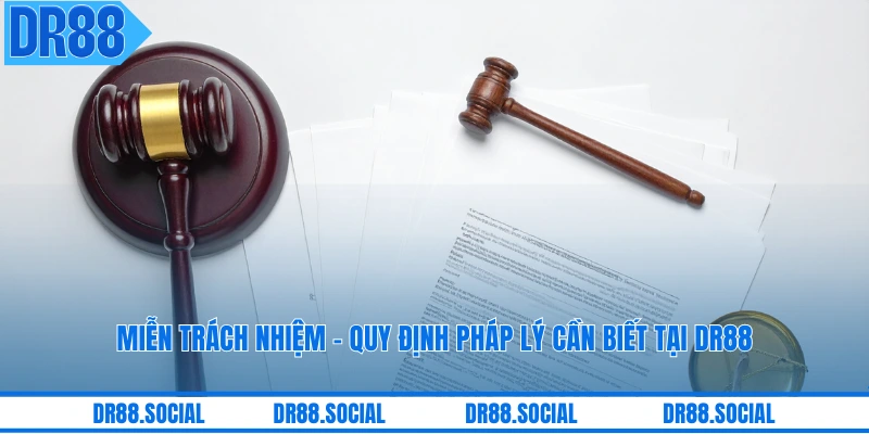 Miễn Trách Nhiệm - Quy Định Pháp Lý Cần Biết Tại DR88