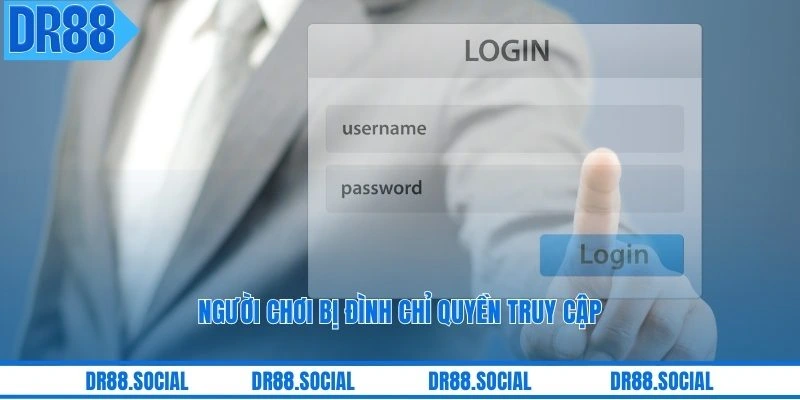 Người chơi bị đình chỉ quyền truy cập